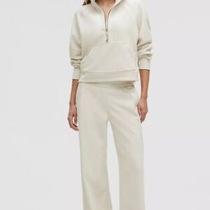 NWT LULULEMON Scuba Mid-Rise Wide-Leg Pant Velvet